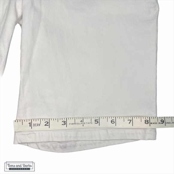 Lady Dutch White Cotton Bermuda Shorts - Picture 7 of 7